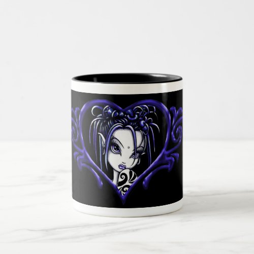 Berry Blue "Sophia" Coffee Mug
