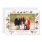 Berry Branches Frame | Modern Christmas Photo Flat