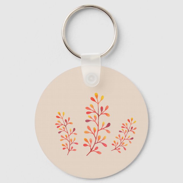 Berry Branches Keychain (Front)
