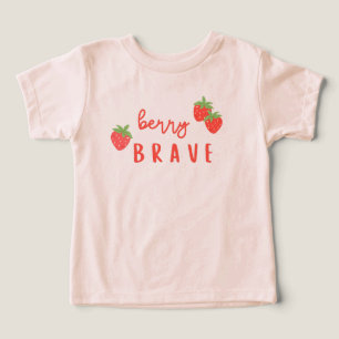 berry brave childhood cancer sick ill kids cute toddler t-shirt