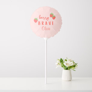 berry brave childhood cancer sick kids custom name balloon
