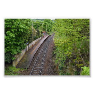 Berry Brow Railway Station, Huddersfield Photo Print