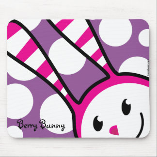 Berry Bunny - Peek-A-Boo Mouse Pad