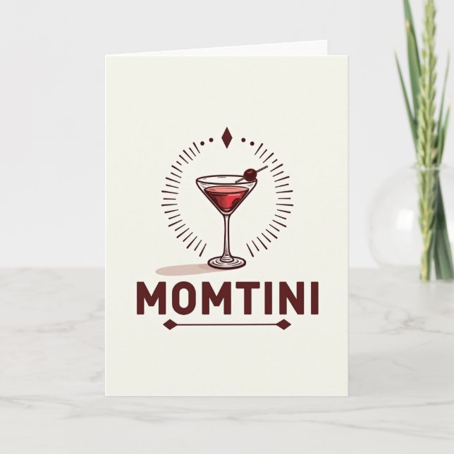Berry Cocktail Mothers Day Card (Front)