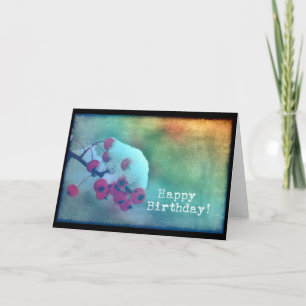 Berry Cold, Birthday Card