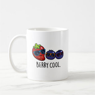 Berry Cool Funny Strawberry Blueberry Pun Coffee Mug