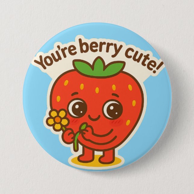 Berry cute Button (Front)