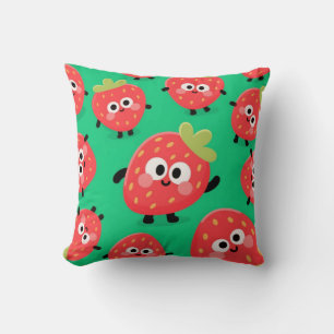 "Berry Cute Dreams Pillow, Throw Pillow 16" x 16"