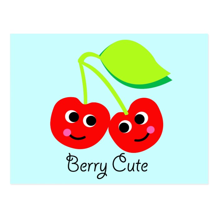 berry cute post cards