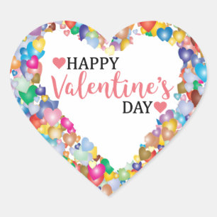 Berry Cute Valentine Heart Sticker 