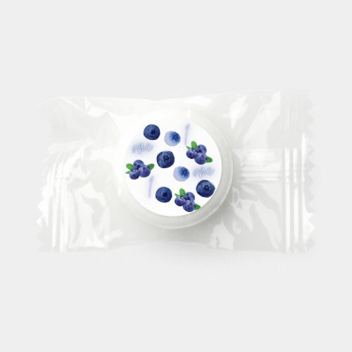 Berry First  1st Birthday  Blueberry  Pattern Life Saver Mints