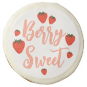 Berry First Berry Sweet Strawberry Sugar Cookie (Front)