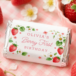 Berry First Birthday Candy Favors