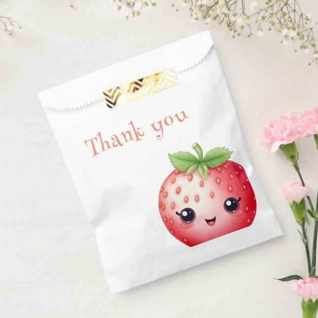 Berry first birthday  favor bag (Sealed)