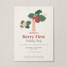 Berry First Birthday Heirloom Strawberry Garden