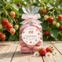 Berry First Birthday Party Strawberry Classic