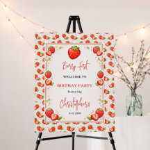 Berry First Birthday | Strawberry 1st Birthday 