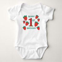 berry first birthday outfit