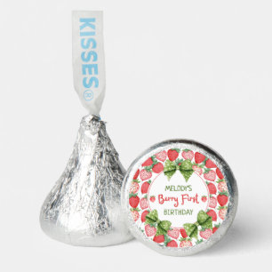 Berry First Birthday Strawberry Party Hershey®'s Kisses®
