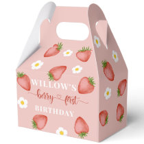 Berry First Birthday Theme Party Boxes