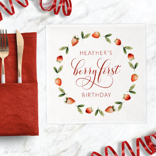 Berry First Napkins