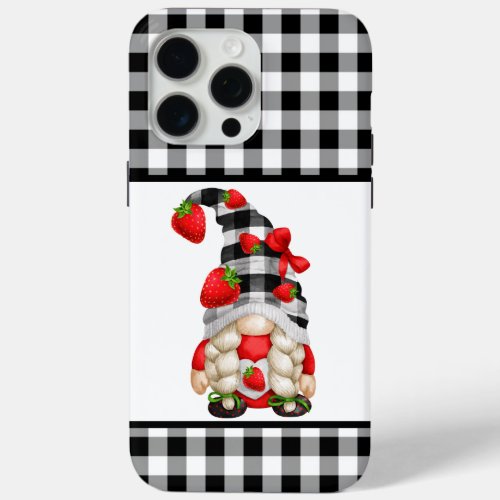 Berry Gnome iPhone 15 iPhone 15 Pro Max Case