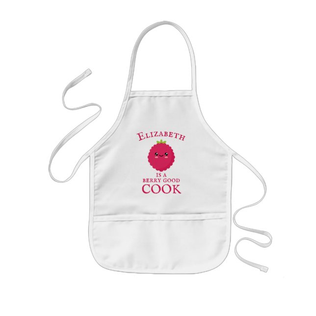 Berry Good Cook Kids' Apron (Front)