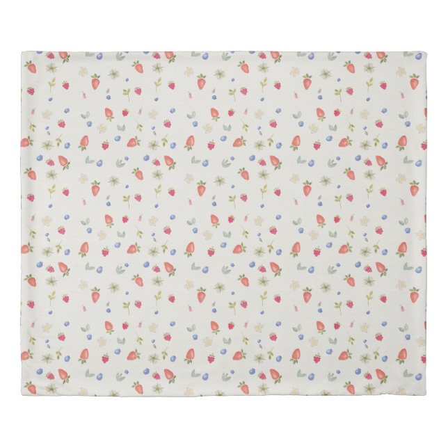 Berry Good Pillow Case Duvet Cover (Front)