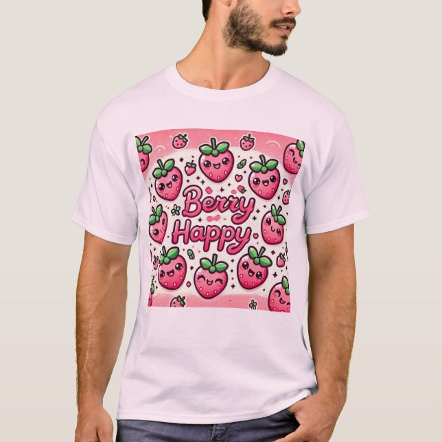 Berry Happy T-Shirt (Front)