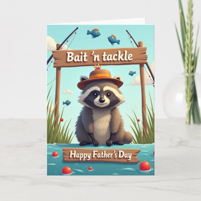 Berry Hat Fathers Day Scene Card (Front)