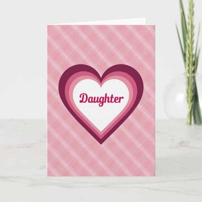 Berry Heart Daughter Card (Front)