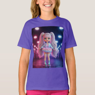 Berry Ice Cream Kawaii Doll T-Shirt