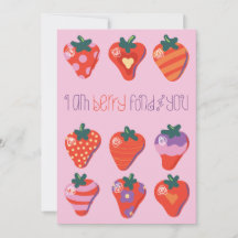 Berry I'm Berry Fond of You Valentine