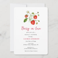 Berry in Love Strawberry Bridal Shower