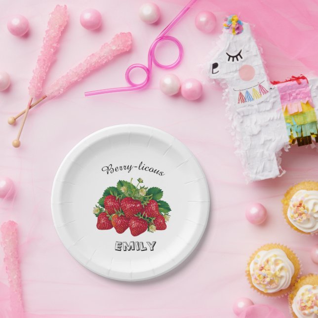 Berry-licous Paper Plates (Party)