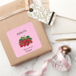 Berry-licous Square Sticker