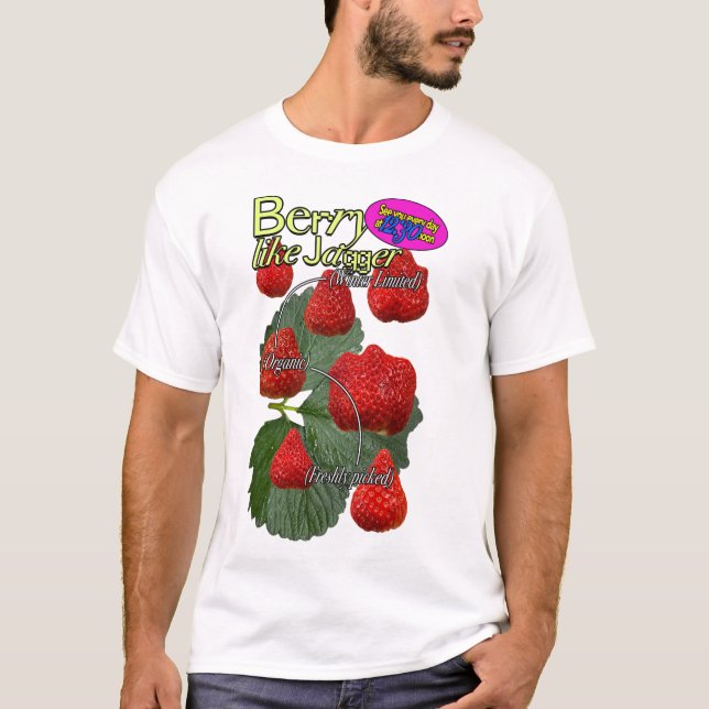Berry like jagger T-shirt (Front)