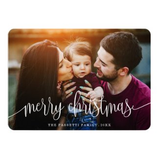 Berry Merry Christmas Photo Card
