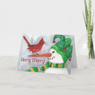 Berry Merry Holiday Card