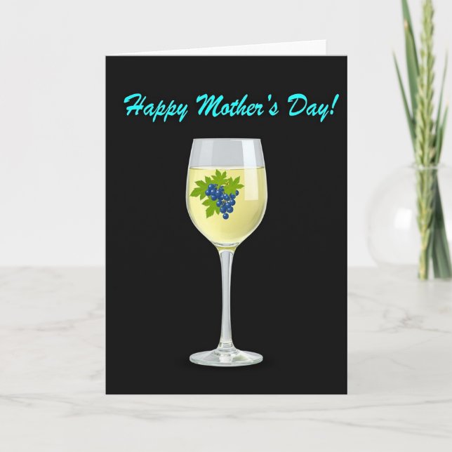 Berry Mothers Day Drink Card (Front)