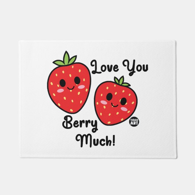 berry much doormat (Front)