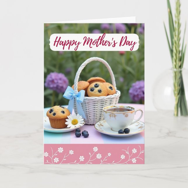 Berry Muffin Mothers Day Card (Front)