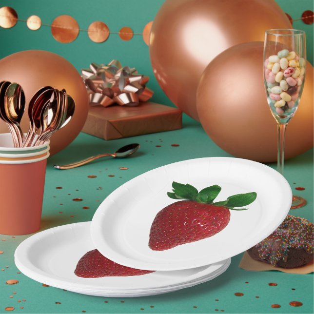 Berry  paper plates (Multi)
