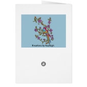 Berry Parrot Cards (Back)