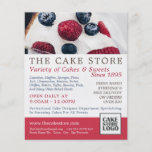 Berry Pie, Cakery, Cake Store Advertising Flyer<br><div class="desc">Berry Pie,  Cakery,  Cake Store Advertising Flyers By The Business Card Store.</div>