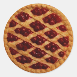 Berry Pie Classic Round Sticker