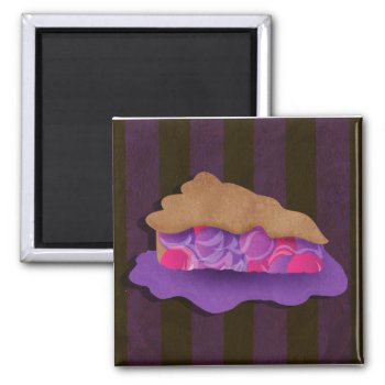 Berry Pie Mousepad Magnet by nyxxie at Zazzle