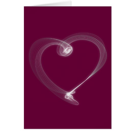 Berry Red Valentine's Day Card (Front)