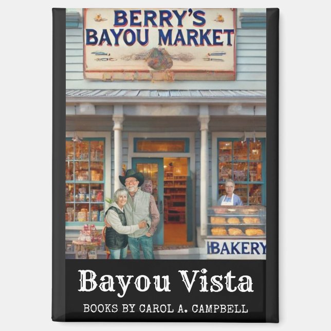 Berry’s Bayou Market – Southern Psychos Collection Magnet (Front)