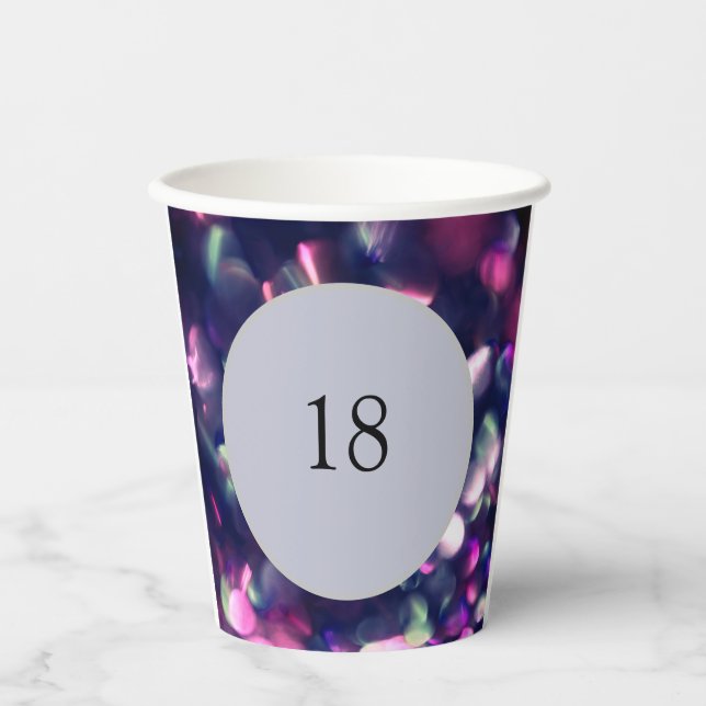 Berry Sparkle Paper cup (Front)